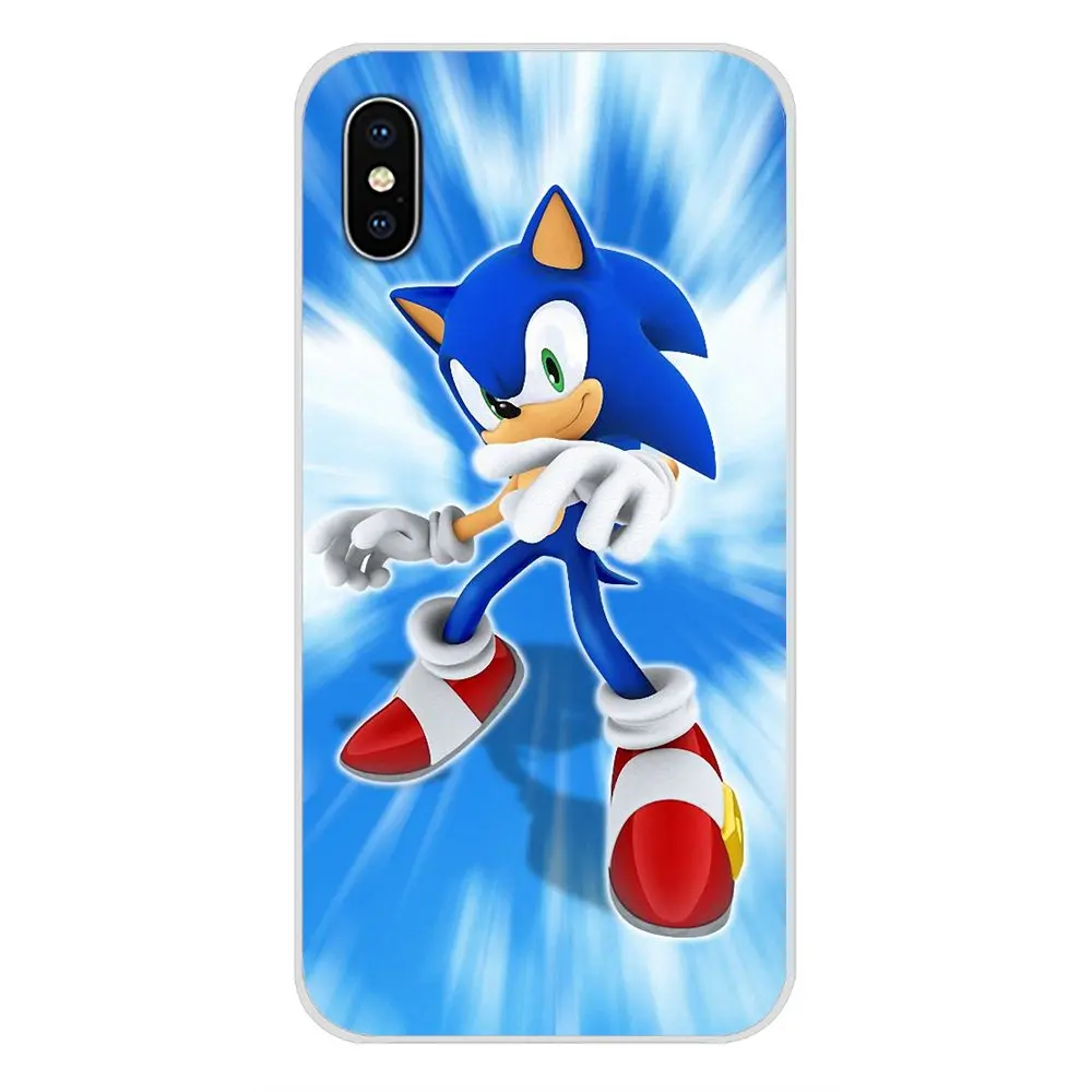 For Xiaomi Redmi Note 3 4 5 6 7 8 Pro Mi Max Mix 2 3 2S Pocophone F1 Accessories Phone Shell Covers sonic  Cute case for xiaomi Cases For Xiaomi