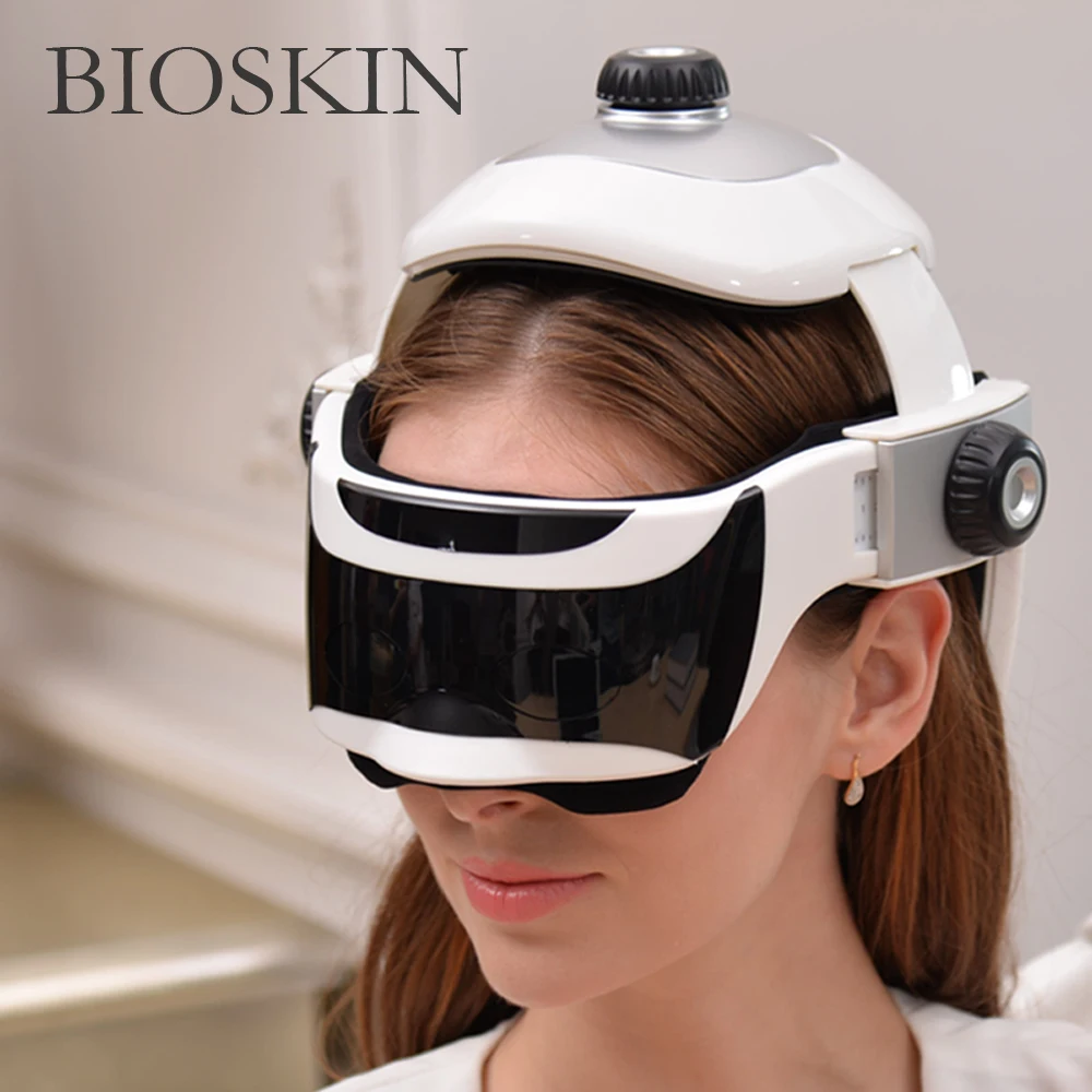 Bioskin Smart голова глаз Массажер 2 в 1 Беспроводной нагрева воздуха Давление