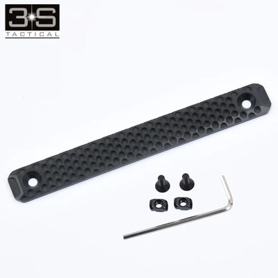 For M Lok Rail and Keymod Rail RS CNC Handguard Rail Cover 120mm/80mm Two Version Railscales Hunting Weaver Picatinny Rail - Цвет: 12CM-MD