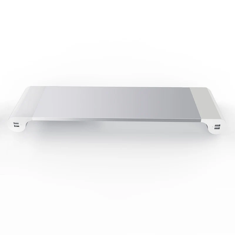 

Aluminium Alloy Base Holder Smart 4 USB Port Charger Stand for PC Desktop Laptop GV99