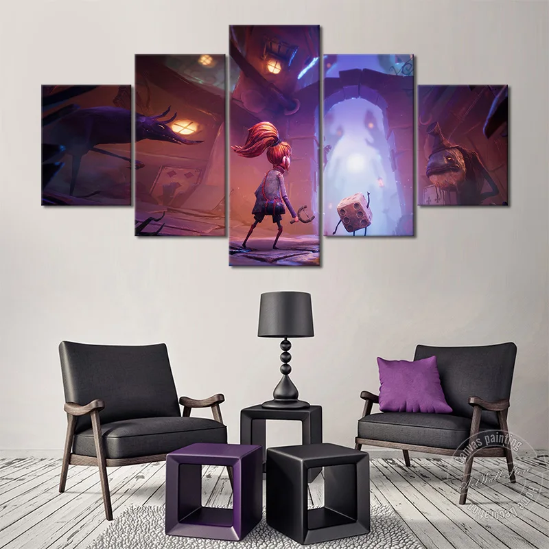 

Lost In Random No Frame Video Game Poster Wall Art Canvas Painting Home Decor Wall Picture for Playroom Decor Wall Sticker Gifts