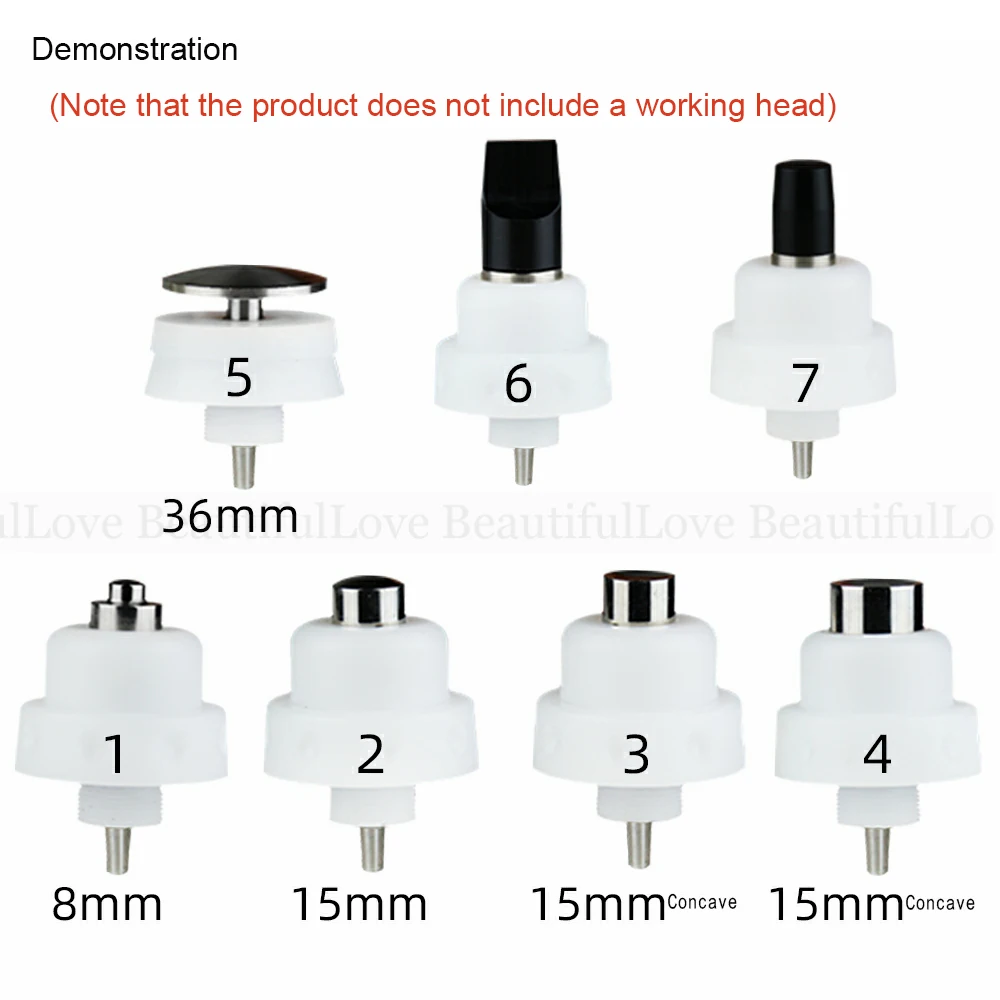 Shockwave Therapy Machine Accessories Replaceable Working Heads Silicone Cap Comfort Shock Wave For ED Treatment Helpful Tool 5