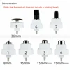Shockwave Therapy Machine Accessories Replaceable Working Heads Silicone Cap Comfort Shock Wave For ED Treatment Helpful Tool 5
