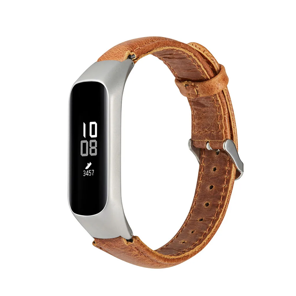 CARPRIE кожаный ремешок для samsung Galaxy fit-e R375+ металлический каркас Jy24