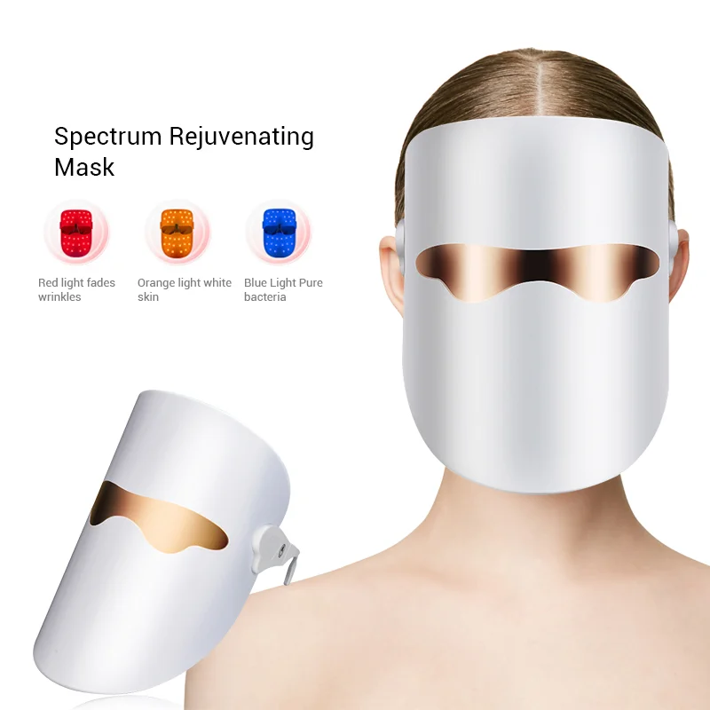 LED Light Therapy Photon Skin Rejuvenation PDT Machine Electric Face Mask Wrinkle Acne Removal Beauty Care TOOL | Красота и здоровье