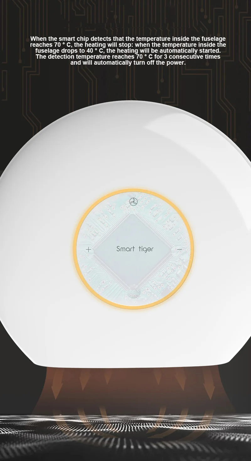 Kbxstart 220 В электрический обогреватель Домашний Настольный теплый и холодный двойной подогреватель мини зимний трехскоростной нагреватель