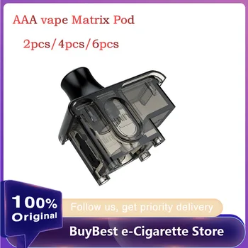 

2pcs/4pcs/6pcs Hot Original E-cigarette AAA vape Matrix Empty Pod With AAA Vape Matrix Coil For Matrix Pod Kit& Capacity 3ml/4ml