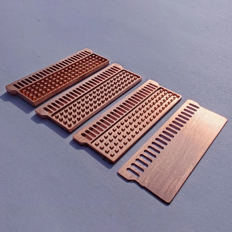 Cora Computador Portátil Dissipadores de Calor Cobre Refrigerador de Memória Notebook Radiador de Refrigeração Ultra Fino Peças 0.5 mm mm mm mm - Imagem 2