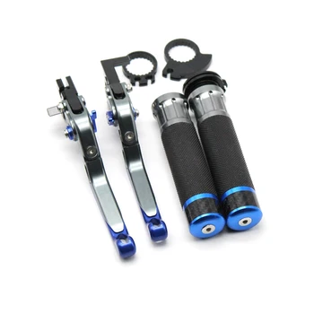 

For SUZUKI GSX-R600 GSX-R750 GSX-R1000 2005-10 Motorcycle Accessorie Folding Brake Clutch Levers & Throttle Handlebar Hand Grips