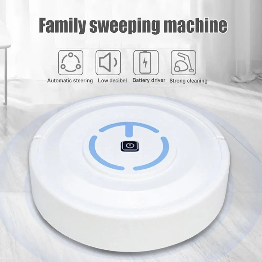 

Home Efficient Automatic Broom Smart Vacuum Cleaner Hosehold Automatic Smart Sweeper Floor Cleaning Dust Remover without Suction