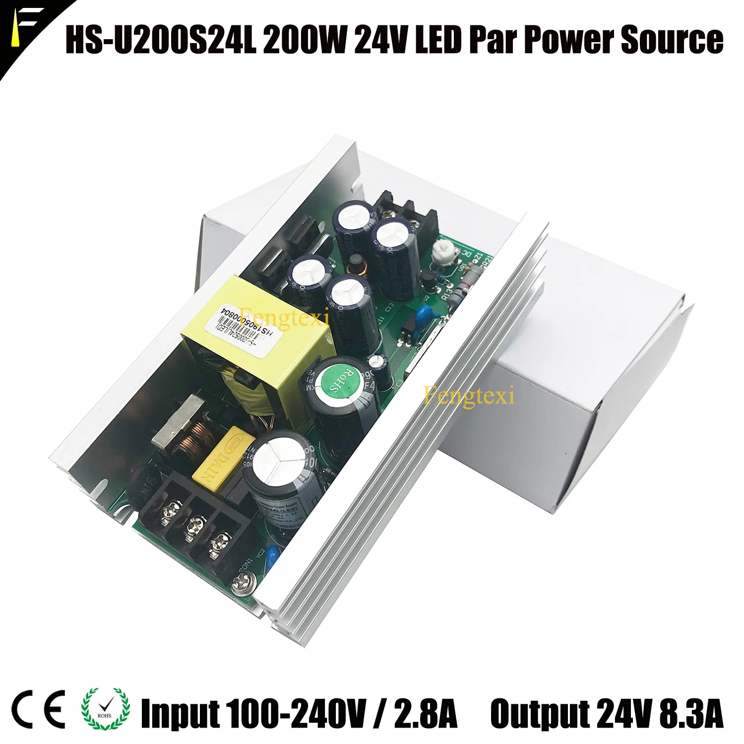 HS U200S24L 200w 24V 8 3A LED Zoom Par Power Source Board Supply HS U200S24L 200w 24V 8 3A LED Zoom Par Power Source Board Supply