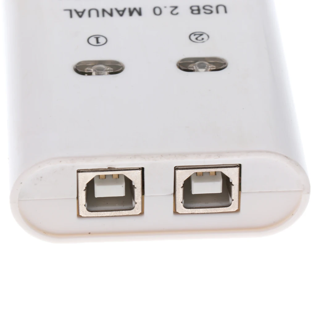USB 2 0 ручной переключатель для совместного использования KVM селектор порта