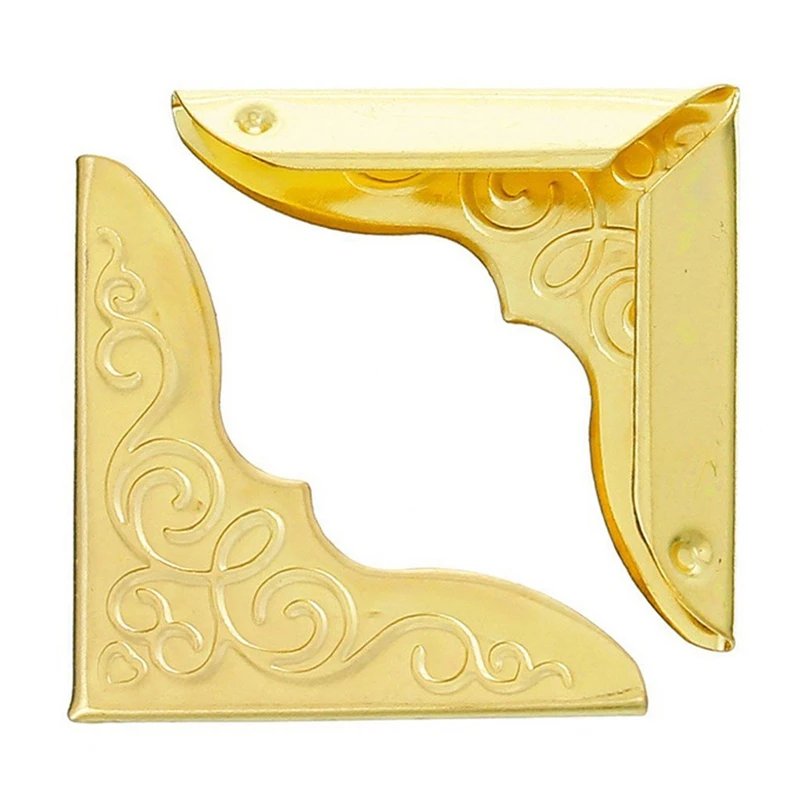 

100pcs Spandrels Book Fitting Book Corner Protection Corner,23mm x23mm