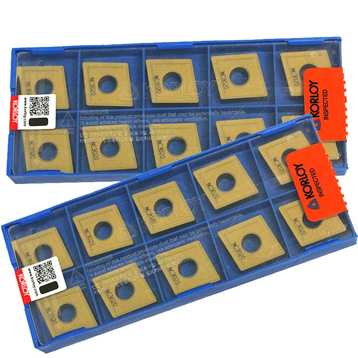 Корея KORLOY CNMG160616-GR NC3030 CNMG160616-HS PC9030 CNMG190608-B25 NC3020(10 шт./лот) резец для внутренней обточки вставки