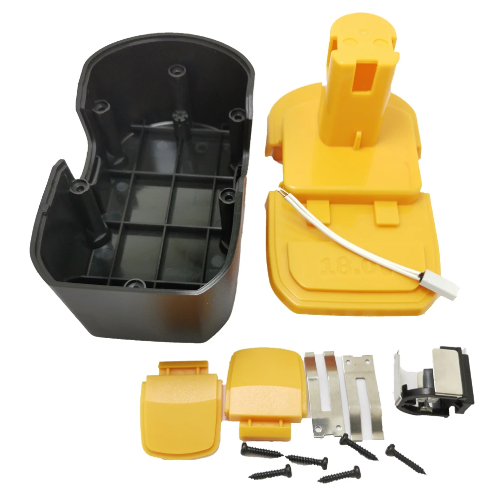 Чехол для перезаряжаемой батареи Ryobi 18v NI-CD NI-MH пластиковый корпус (коробка без