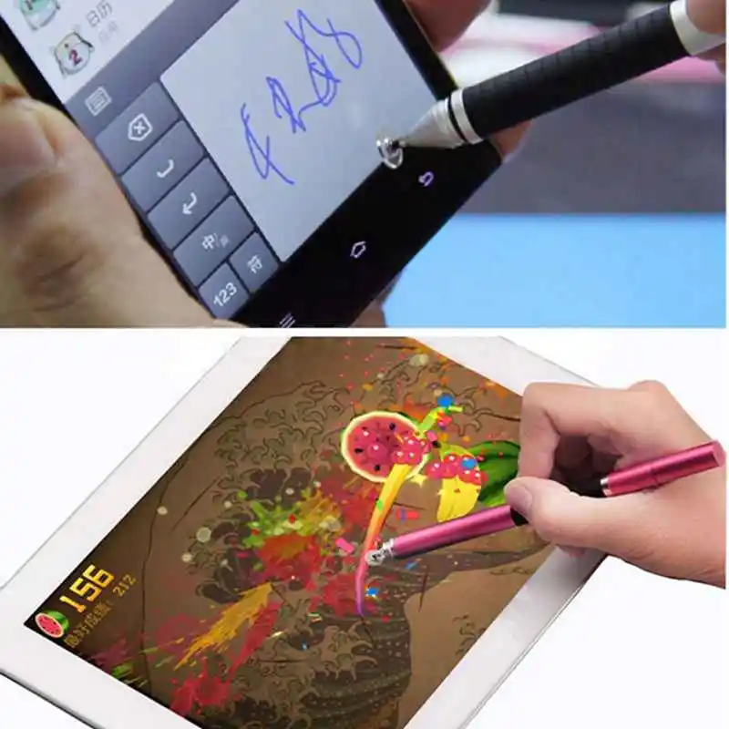 ABKK-2in1 точность тонкий емкостный сенсорный экран Стилус для iPhone iPad Телефон
