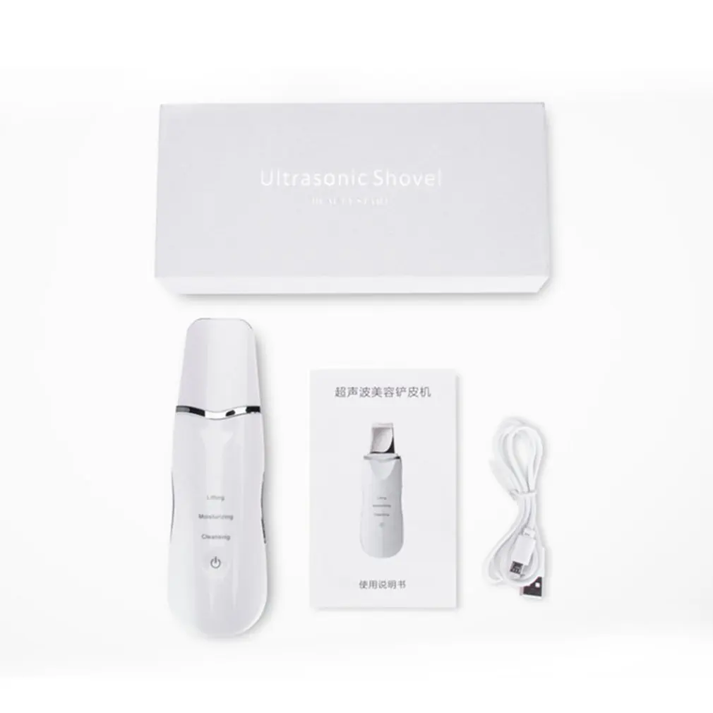 

Ultrasonic Ion Scraper Rechargeable Cleansing Instrument Rejuvenation Beauty Instrument Cleansing Instrument