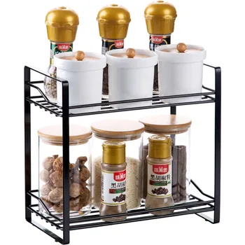 

Bottle Storage Rack Kitchen Table Condiment Rack Condiment Can Storage Rack