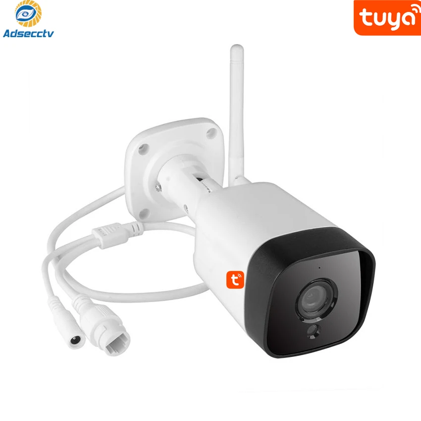 Tuya Смарт IP камера наружная Водонепроницаемая WiFi 1080P ночного видения