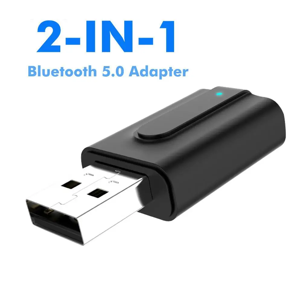 

Car Bluetooth Transmitter Wireless 3.5mm Aux Bluetooth Receiver USB Audio Music Transmitter Receiver 5.0 USB Bluetooth Adapter