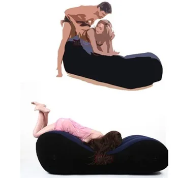 Multifunctional Inflatable Sofa Bed For Travel Chair With 4 Handcuffs Beach Outdoor Foldable Big Sofa Patio Furniture 4