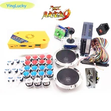Pandora box Аркада diy джойстики комплект+ аркада 12V5v динамик коробка++ несколько монет деноминации для большой игры покупок