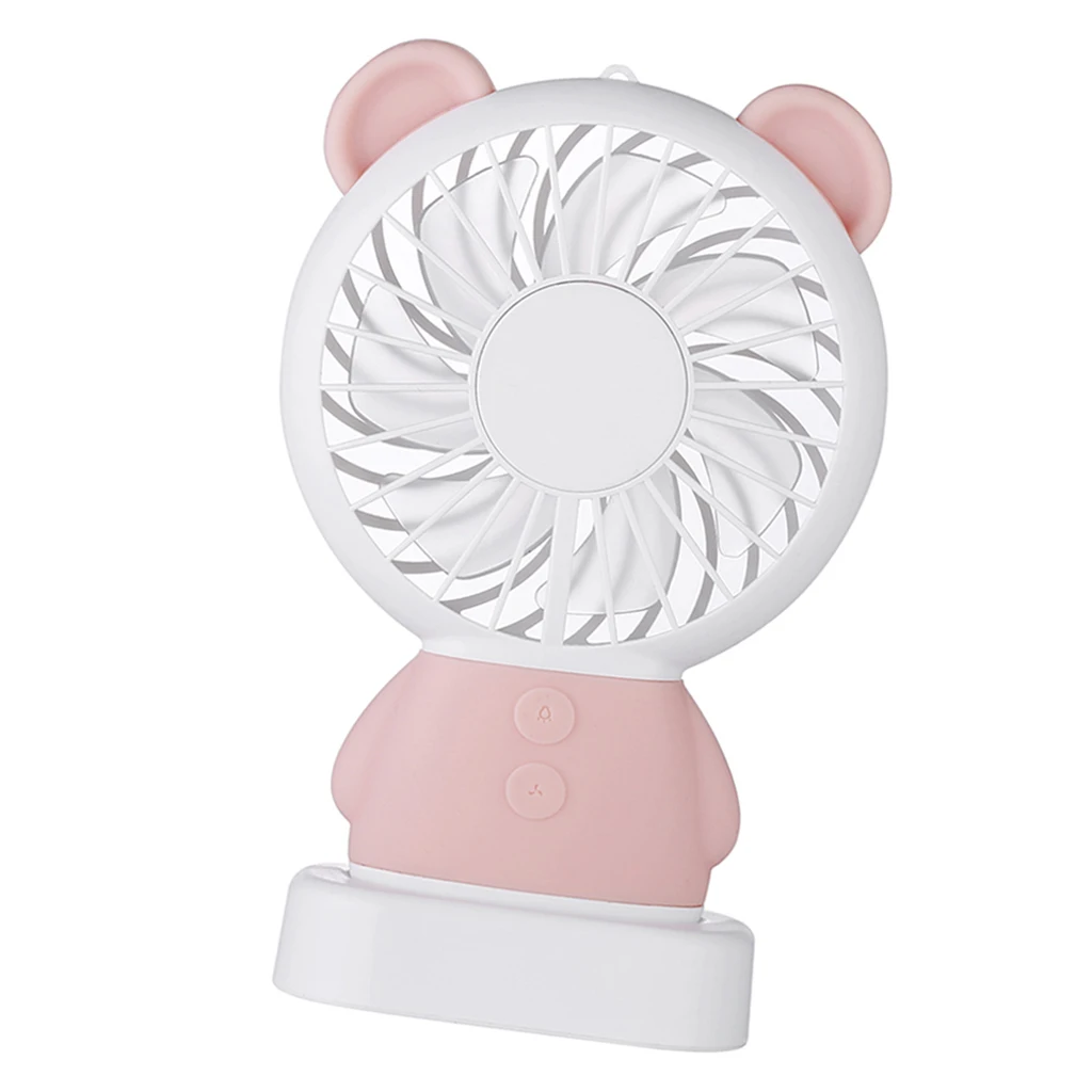 Usb Fan Mini Desk Fan USB Socket Powered 2 Speed, 2 Level Color Changing Led Fan Desk Fan Personal Fan Desktop Fan