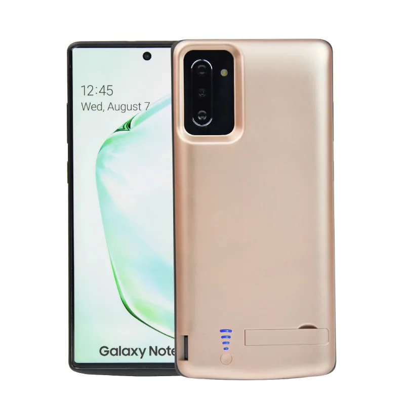 Leioua умный аккумулятор чехол для samsung Galaxy note10 5000mAh аккумулятор для samsung Galaxy note 10 Pro чехол с держателем