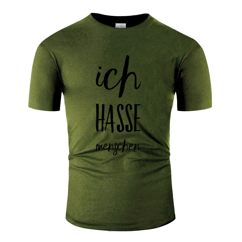 

Designing Humor I Hate People On German O Neck Quote Tshirt Pattern Sunlight Men Tshirt Funny Size S-5xl Hiphop Top Short Sleeve