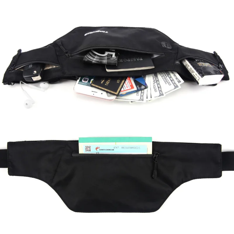 

Vilead Waterproof Thin Outdoor Running Bag Adjustable Sports Fitness Waist Bag Anti-theft RFID Men Women Cellphone Holder Bag
