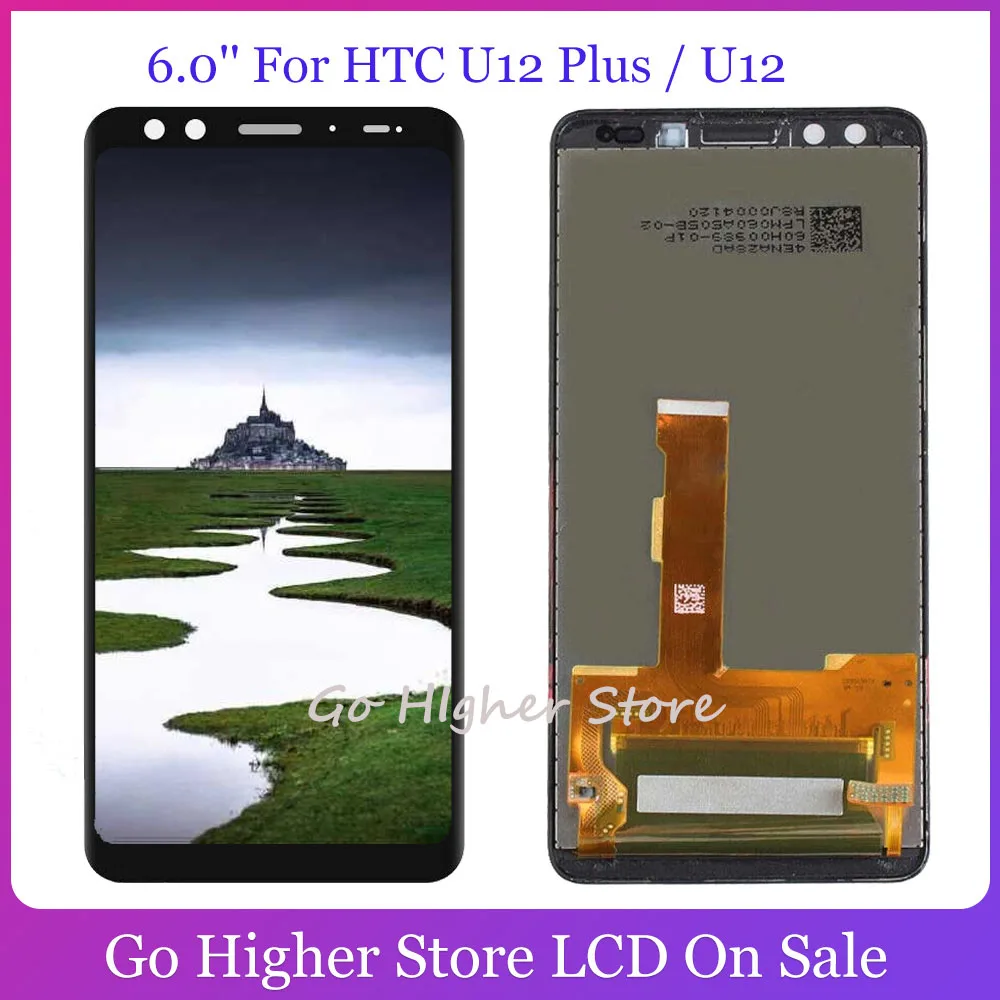 6 0 ''для HTC U12 Плюс/HTC ЖК дисплей Дисплей сенсорный Экран кодировщик