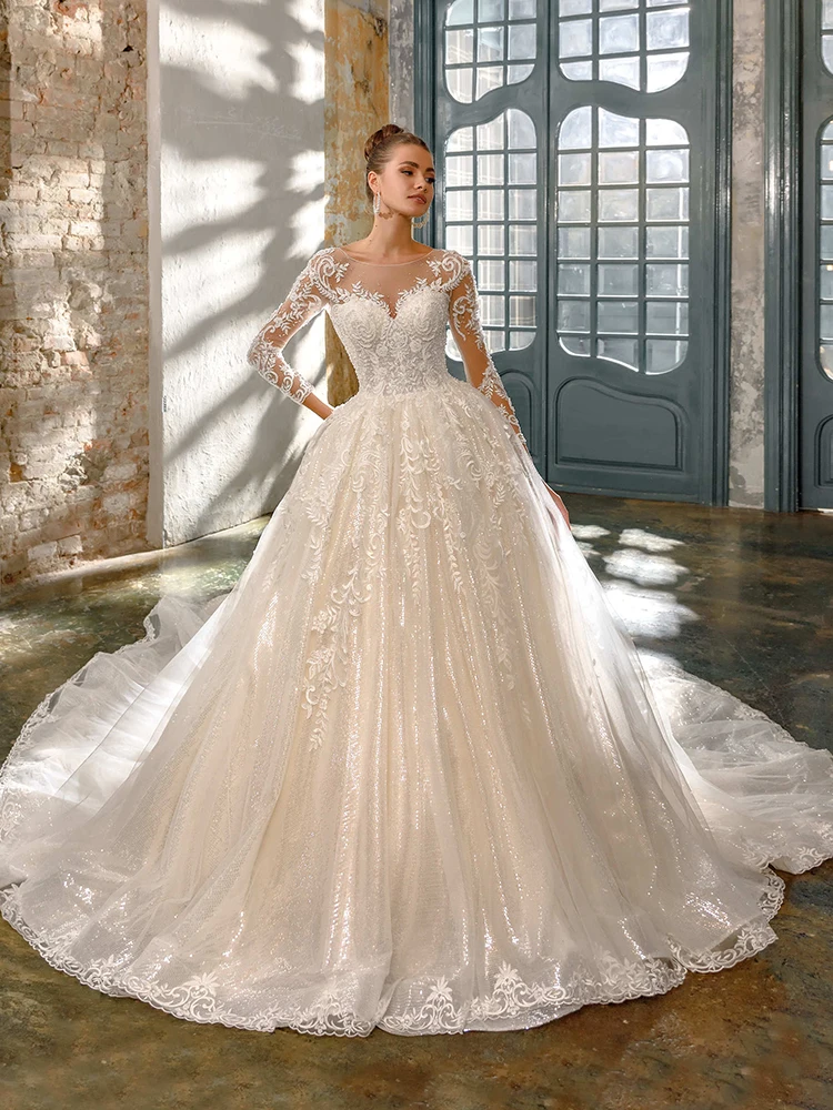 ETHEL ROLYN Luxury Ball Gown Wedding Dresses Exquisite