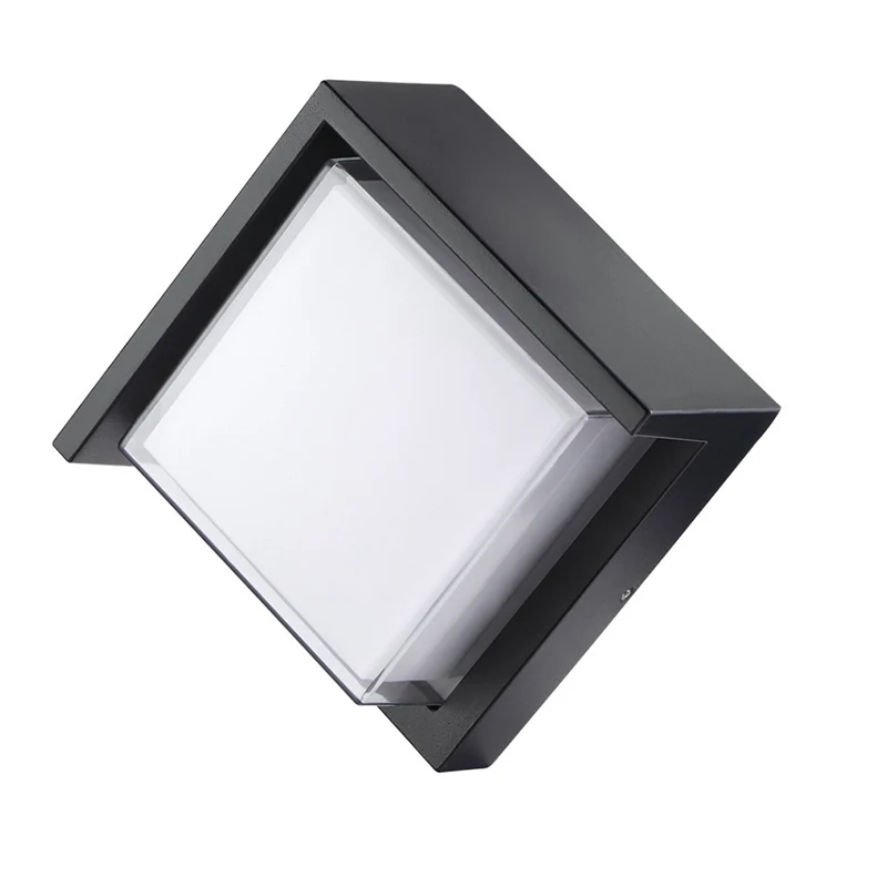 

Outdoor waterproof LED wall lamp modern minimalist square aisle staircase creative exterior wall balcony garden light