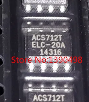 Бесплатная доставка 10 шт./лот ACS712ELCTR-20A-T ACS712ELCTR-20A ACS712T ACS712 SOP8 IC | Электронные