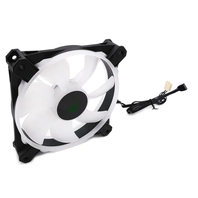 CAOMENG Компьютерные Корпуса Вентилятор Симфония 12см Для ROG AURA VDG / RGB Цветной светодиодный вентилятор охлаждения