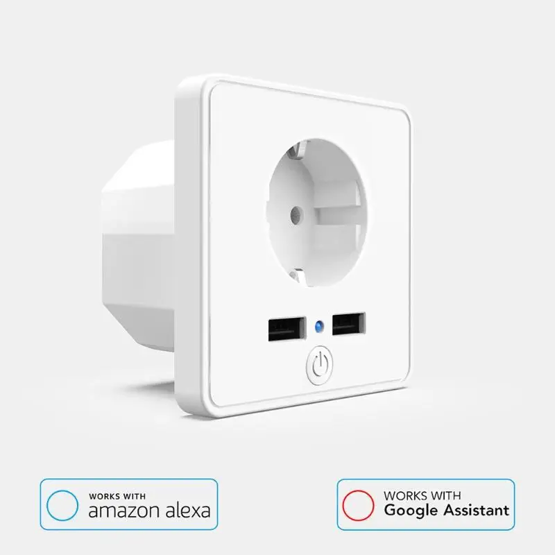 

T16E APP Remote Control USB Wall Charger Socket for Monitoring Electricity