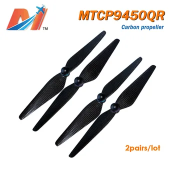 

Maytech (2pairs) quadcopter propeller 9.4x5inch carbon props for phantom 4 dji drone