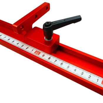 

T-Slot Miter Track Stop Chute Stopper Manual Woodworking DIY Tools Supplies For Standard T-Tracks help limit chute length