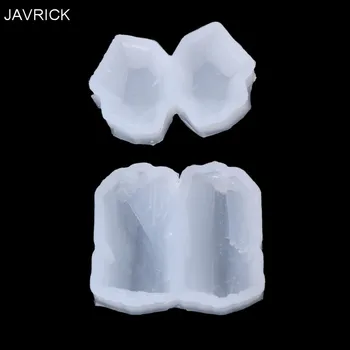 

Irregular Multi-faceted Crystal Stone Silicone DIY Earring Mold Jewelry Making