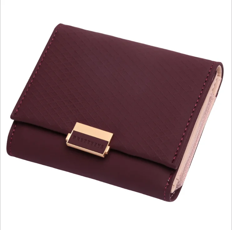 

New Women Short Wallet Leather Small Clutch Purse Card Holders New Handbag