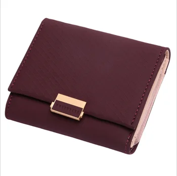 

New Women Short Wallet Leather Small Clutch Purse Card Holders New Handbag