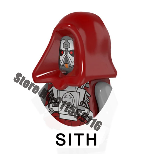 Ahsoka Tano Building Blocks Yoda Luke Skywalker Obi- Wan Kenobi Sith Palpatine Count Dooku Starkiller Star Brick Figure Wars Toy PG648