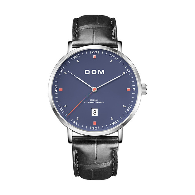 Men's Fashion Business Quartz Wrist Watches Stainless Steel Waterproof Analog Watch Men Calendar Clock Relogio Masculino