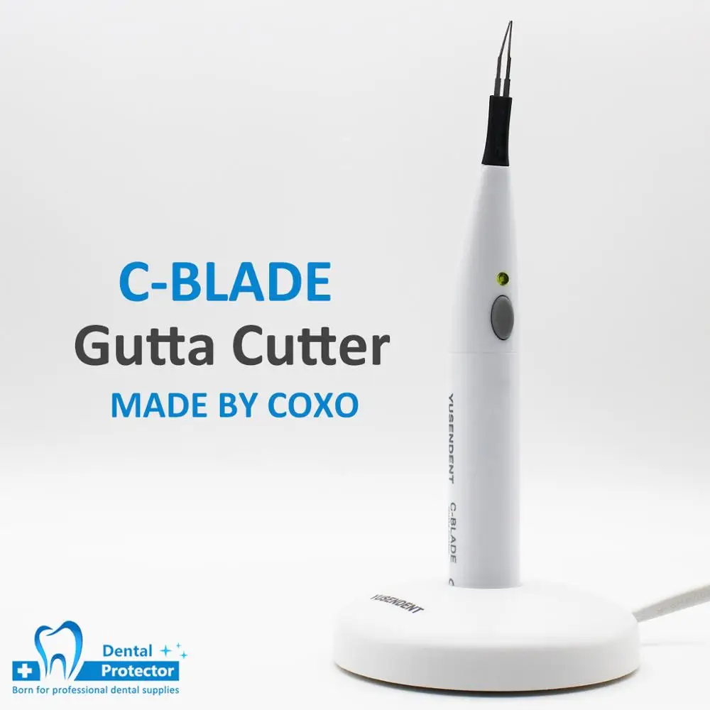 COXO YUSENDENT C-Blade Gutta Cutter 4 Tips Стоматологическая гуттаперча зуб Endo Gutta Percha растворенный Выключатель Резак