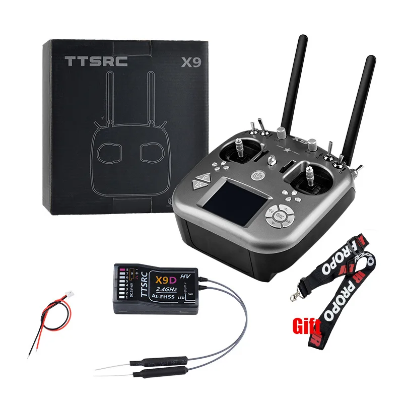 TTSRC X9 пульт дистанционного управления 2 4G 9CH передатчик и X9D приемник для