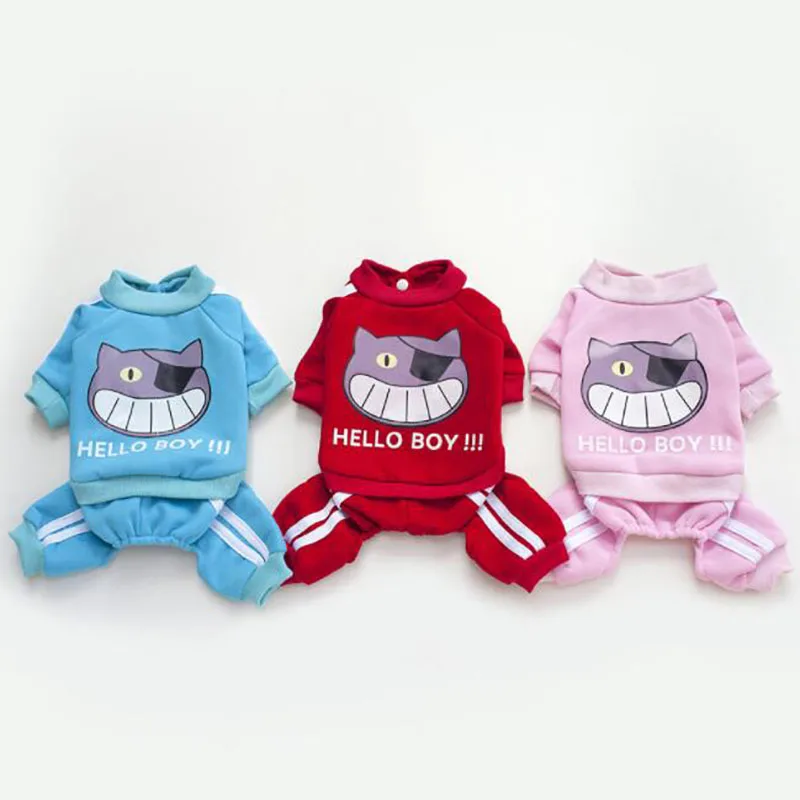 

New Arrival Warm Cotton Winter Jumpsuit For Dogs Breathble Comfortable Soft Dog Coat For Small Medium Dogs Dog Clothes Dog Jacket Dog Sweater Drop Shipping