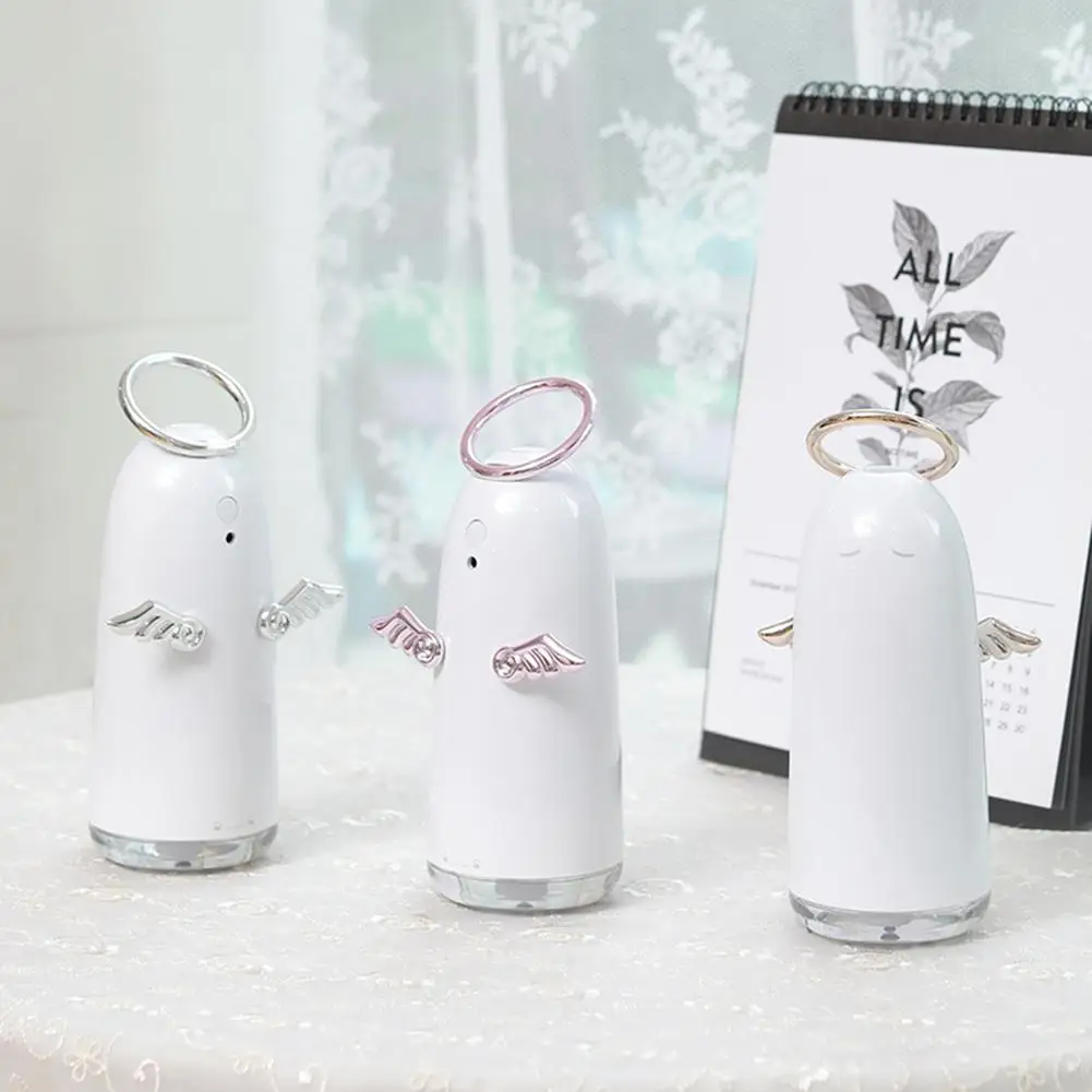 

Cute Angel Design Mini Car Home Office USB Air Humidifier Mist Aroma Diffuser