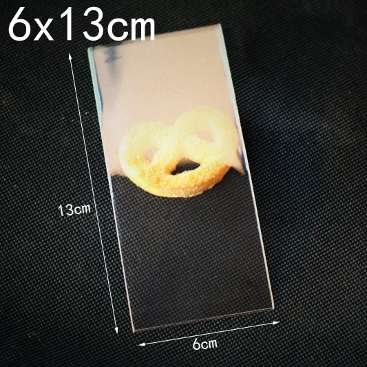 6x13cm Samll пластиковые пакеты 6 размеров прозрачные целлофановые пакеты для торта леденец выпечка в подарок печенье упаковка 200 шт./лот - Цвет: 6x13cm
