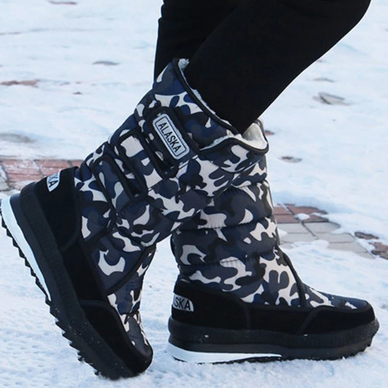 LOOZYKIT; Новинка года; теплые женские ботинки из водонепроницаемого материала; Зимние ботильоны на меху; женская зимняя обувь на платформе; Botas Mujer; повседневные ботинки