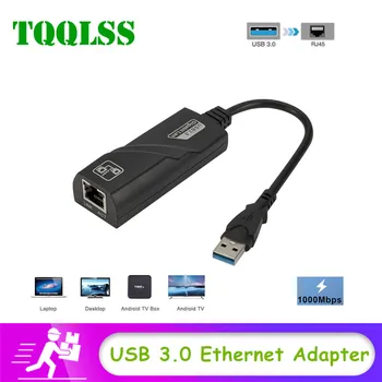 

Wired USB 3.0 to Rj45 Lan Ethernet Adapter USB 3.0 Network Card to RJ45 Lan Ethernet Adapter for Windows 10 Macbook Xiaomi Mi PC